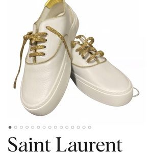COPY - Saint Laurent Leather Trainers🔥🔥